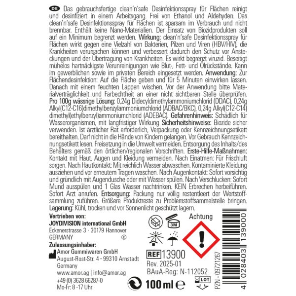clean'n'safe, 100 ml – Bild 2